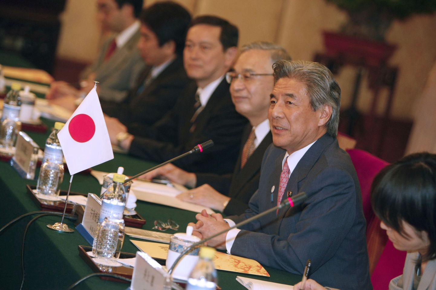Jaapani välisminister Hirofumi Nakasone.
