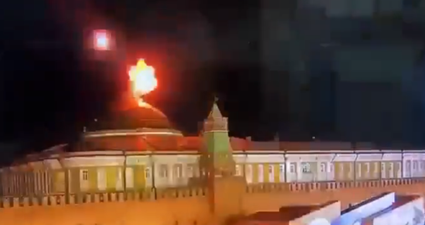 Дроновая атака на Кремль. 3 мая 2023 года.