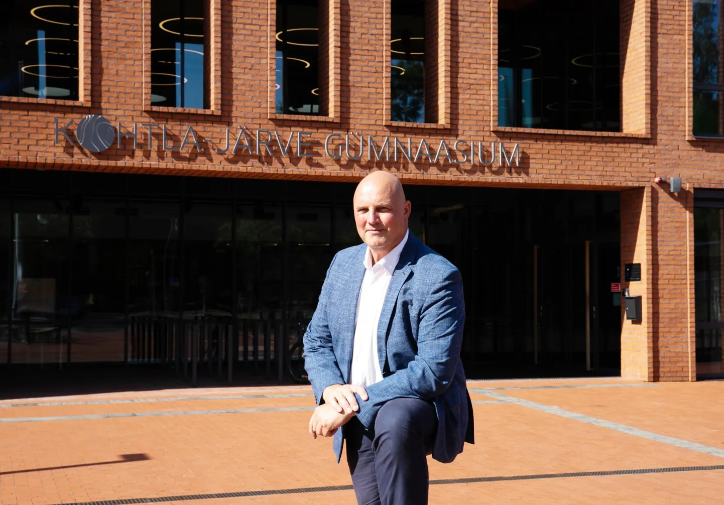 Kohtla-Järve gümnaasiumi direktor Hendrik Agur.
