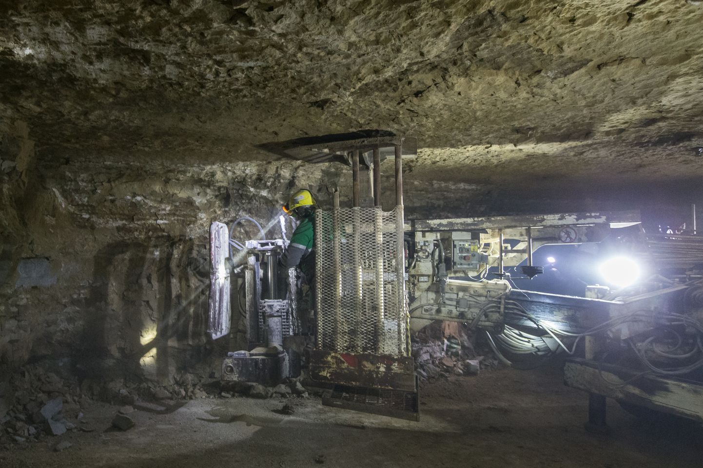 За годы технология на шахте "Estonia" стала более современной, однако внедрение новейшего оборудования все же не свело риски к нулю.