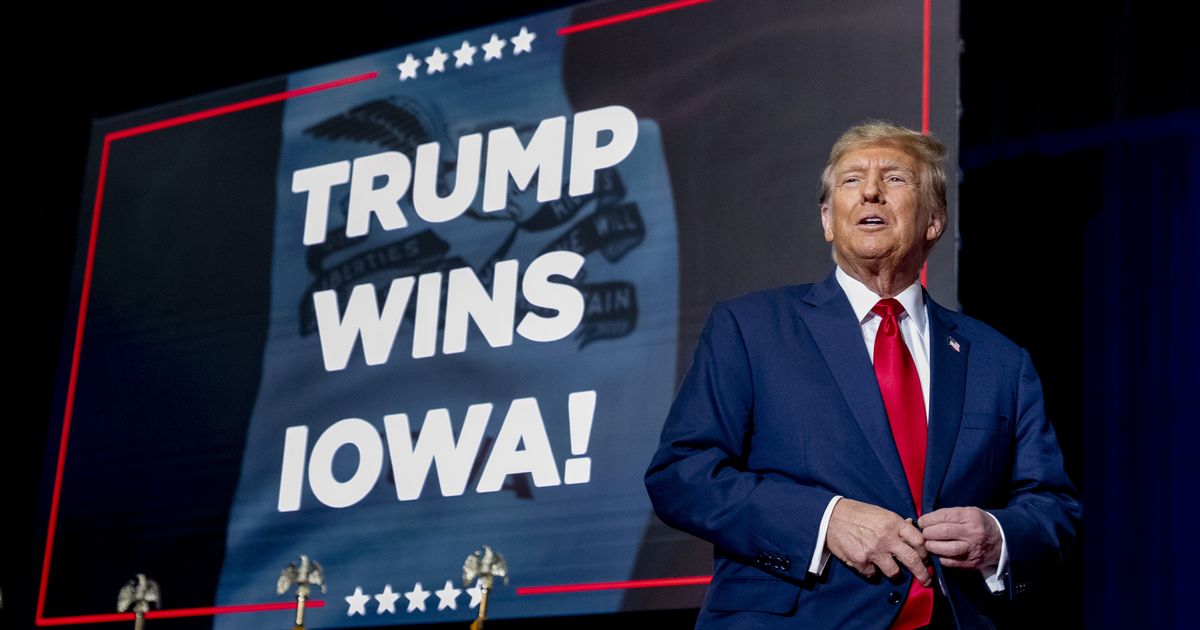 Trump purustas Iowa eelvalimistel kõik konkurendid