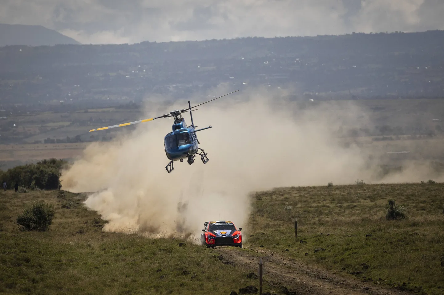 Ott Tänak Keenia MM-rallil.