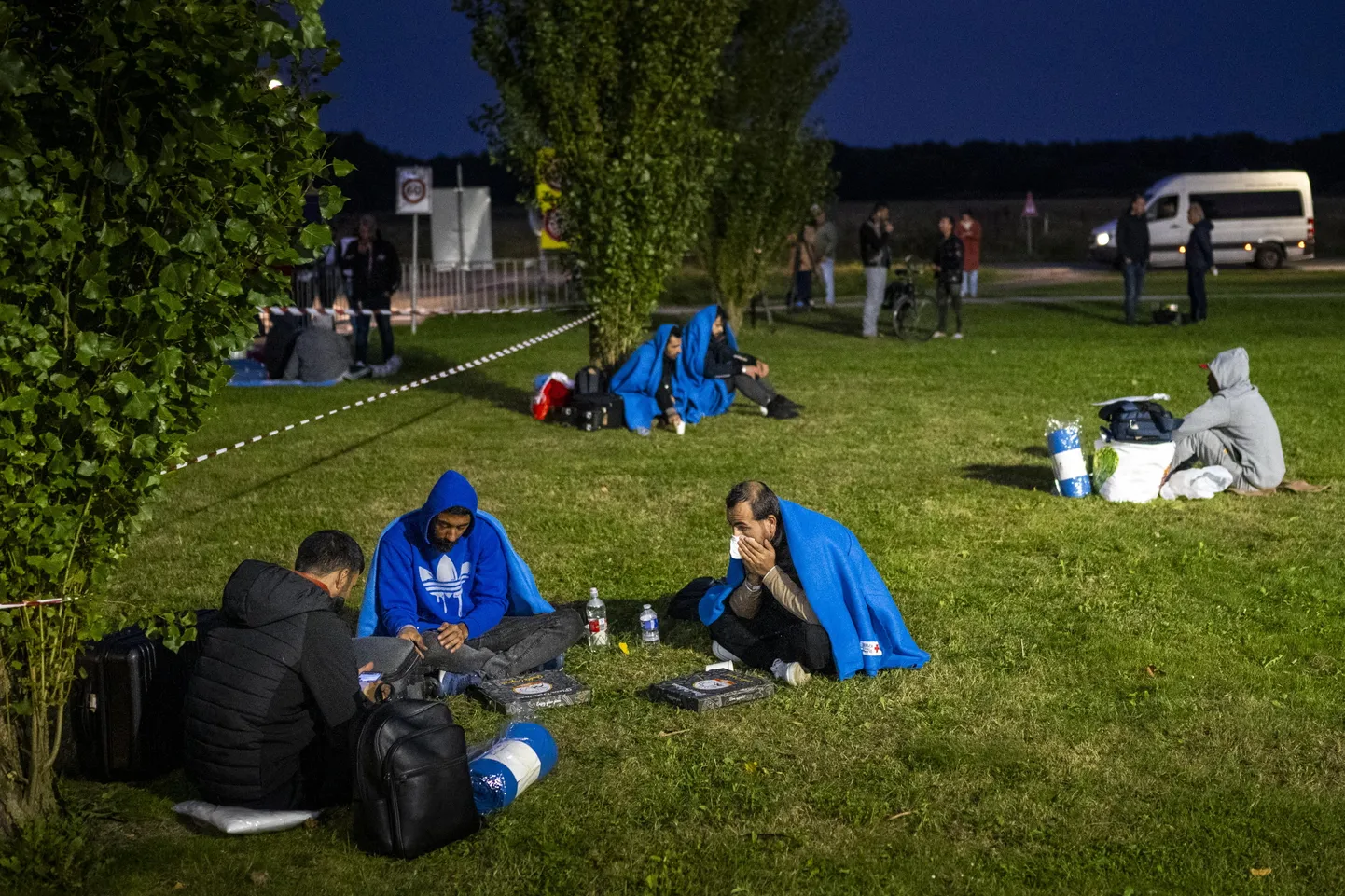 Asüülitaotlejad Ter Apeli varjupaigakeskuses.