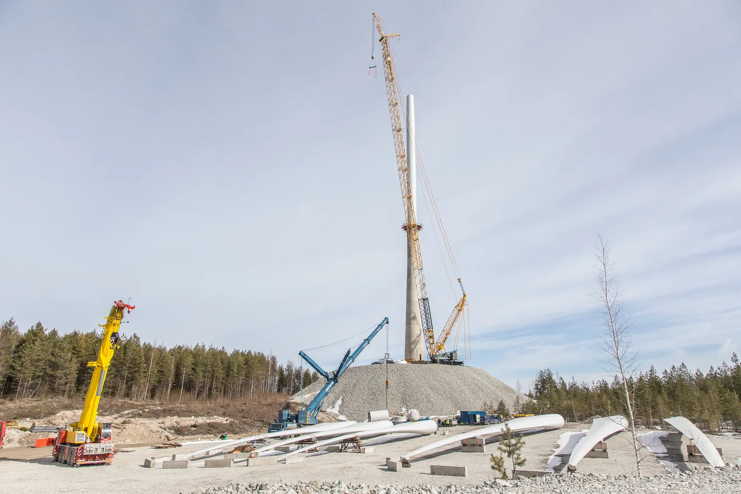 Ehkki kohus kinnitas, et ehitusload kehtivad, on kaks juba valminud tuulikut tarbijakaitse ja tehnilise järelevalve ameti kinnitusel planeeringule mittevastavad ning vaidlus selle üle, kas need tuleb lammutada või ei, jätkub.