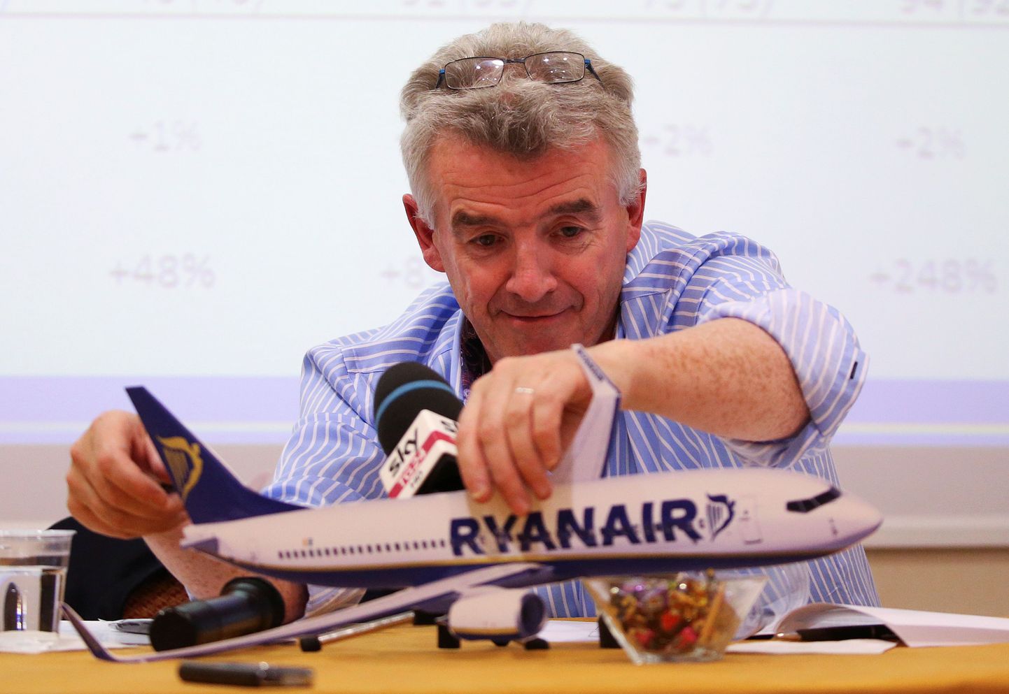 Ryanairi tegevjuht Michael O'Leary.