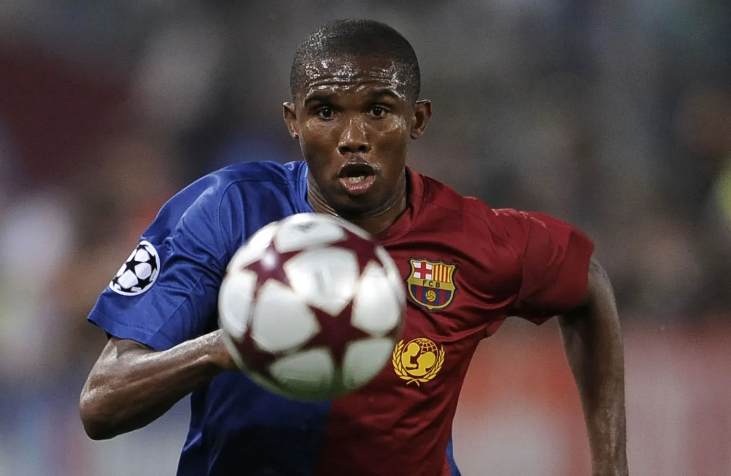 Samuel Eto'o Barcelona särgis.