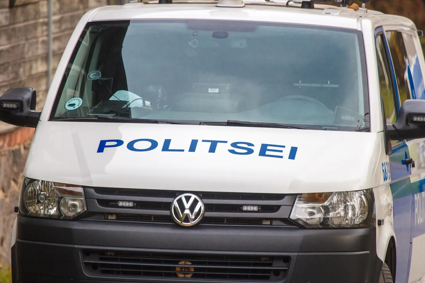 Politseibuss. Foto on illustratiivne.