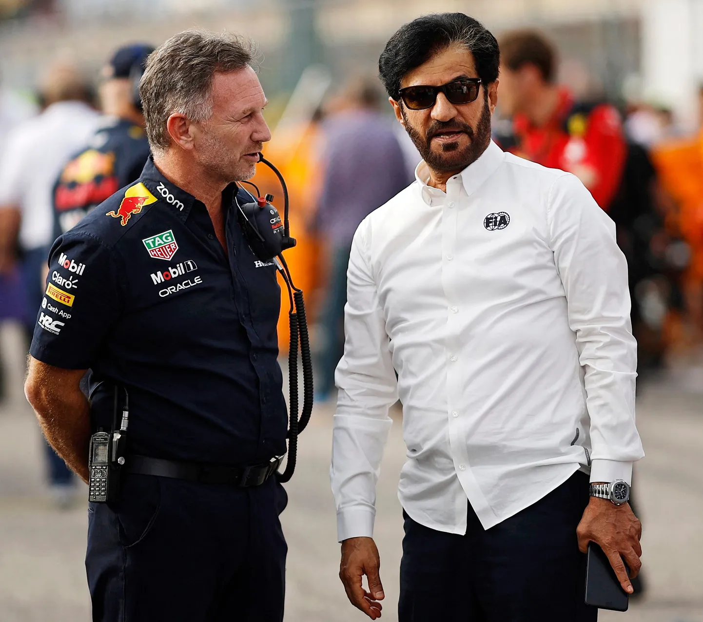 Mohammed ben Sulayem (paremal) sai FIA presidendiks 2011. aasta detsembril. Kaks aastat hiljem on tema juhitavat asutust tabanud mitu tagasilööki.