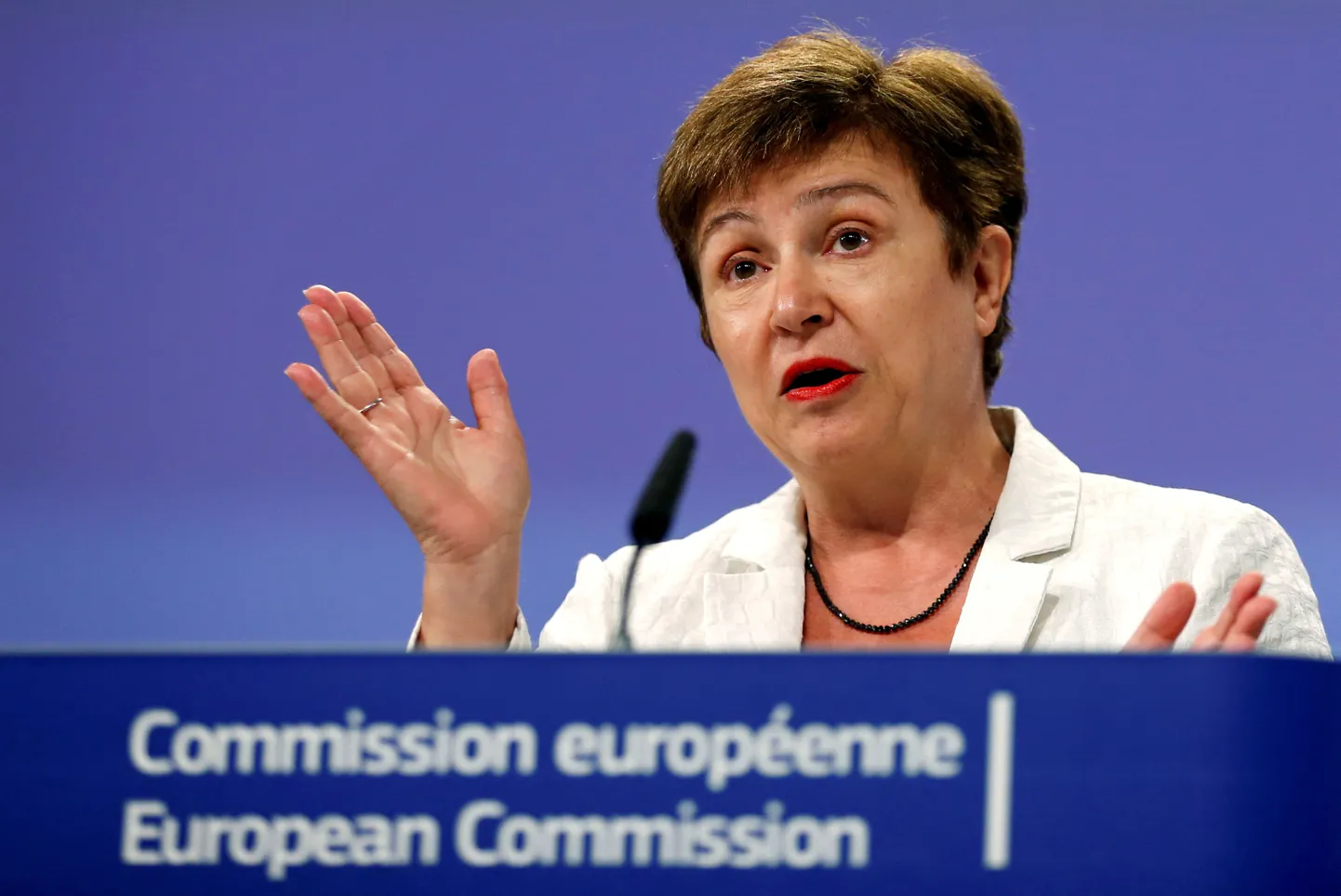 Praegune Euroopa Komisjoni asepresident Kristalina Georgieva.