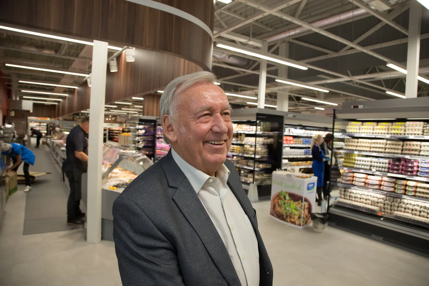 Tõnu Uibopuu sõnul loodab Maksimarket mõne aasta pärast jõuda Jõhvis miljonieurose kuukäibeni.