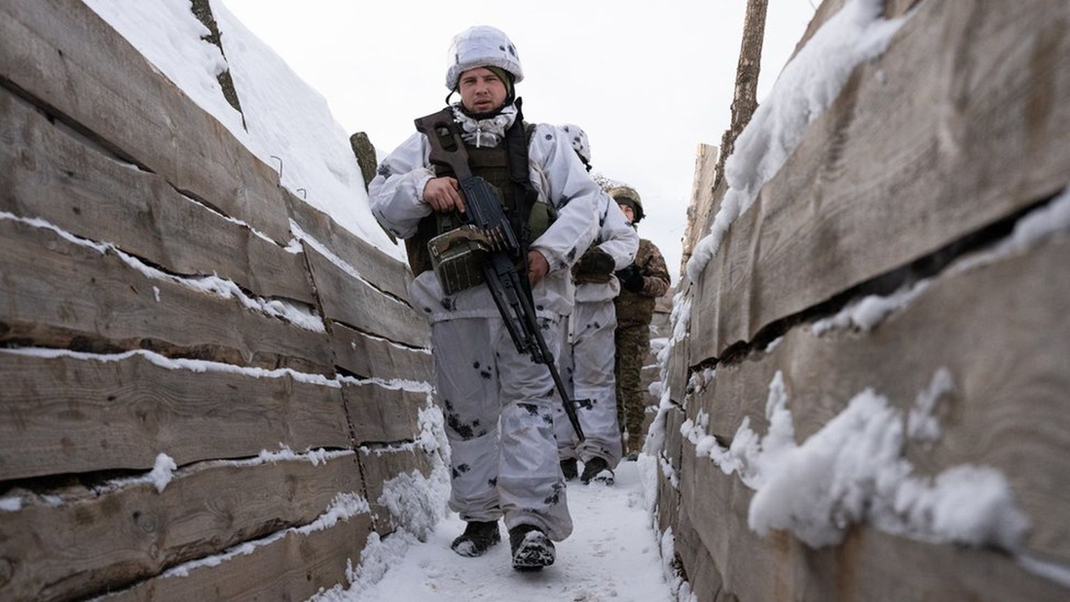 Зимы в Украине бывают многоснежными и холодными