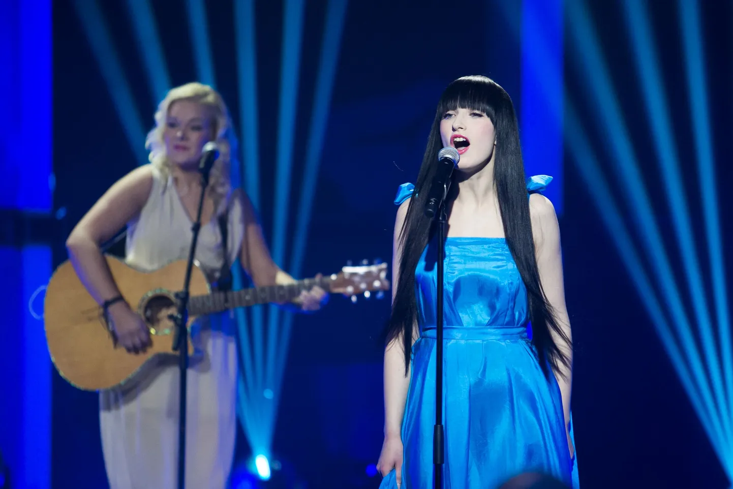 Eesti Laul 2014 poolfinaalide lugude salvestused.  Kui tuuled pöörduvad - Sandra Nurmsalu
DMITRI KOTJUH, JÄRVA TEATAJA/SCANPIX