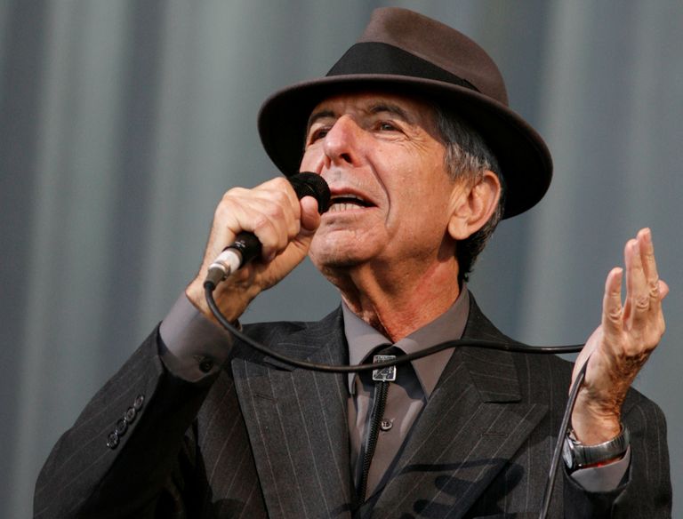  Leonard Cohen.