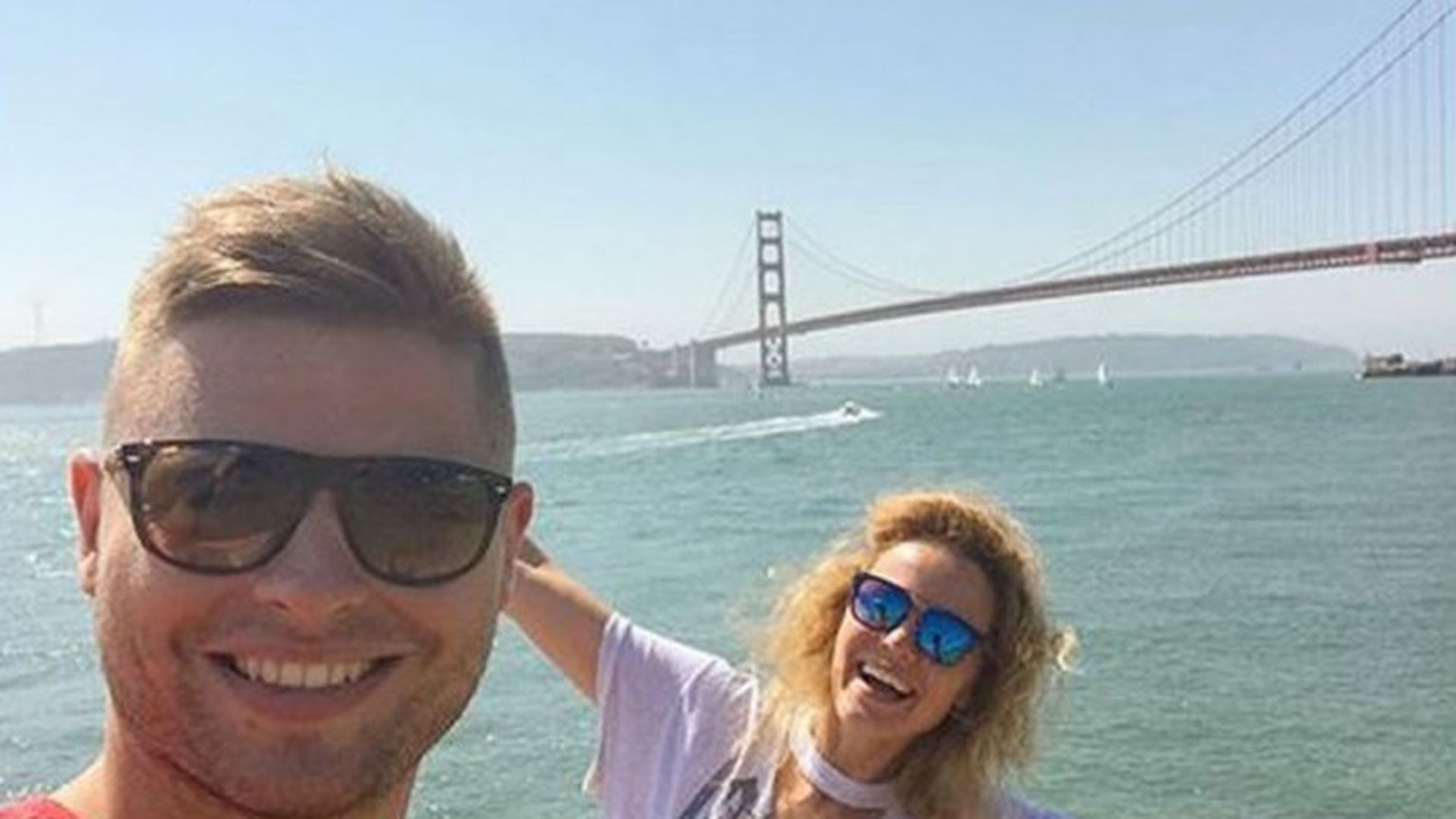 Emīls Balceris kopā ar sievu bauda Sanfrancisko dabas un arhitektūras jaukumus