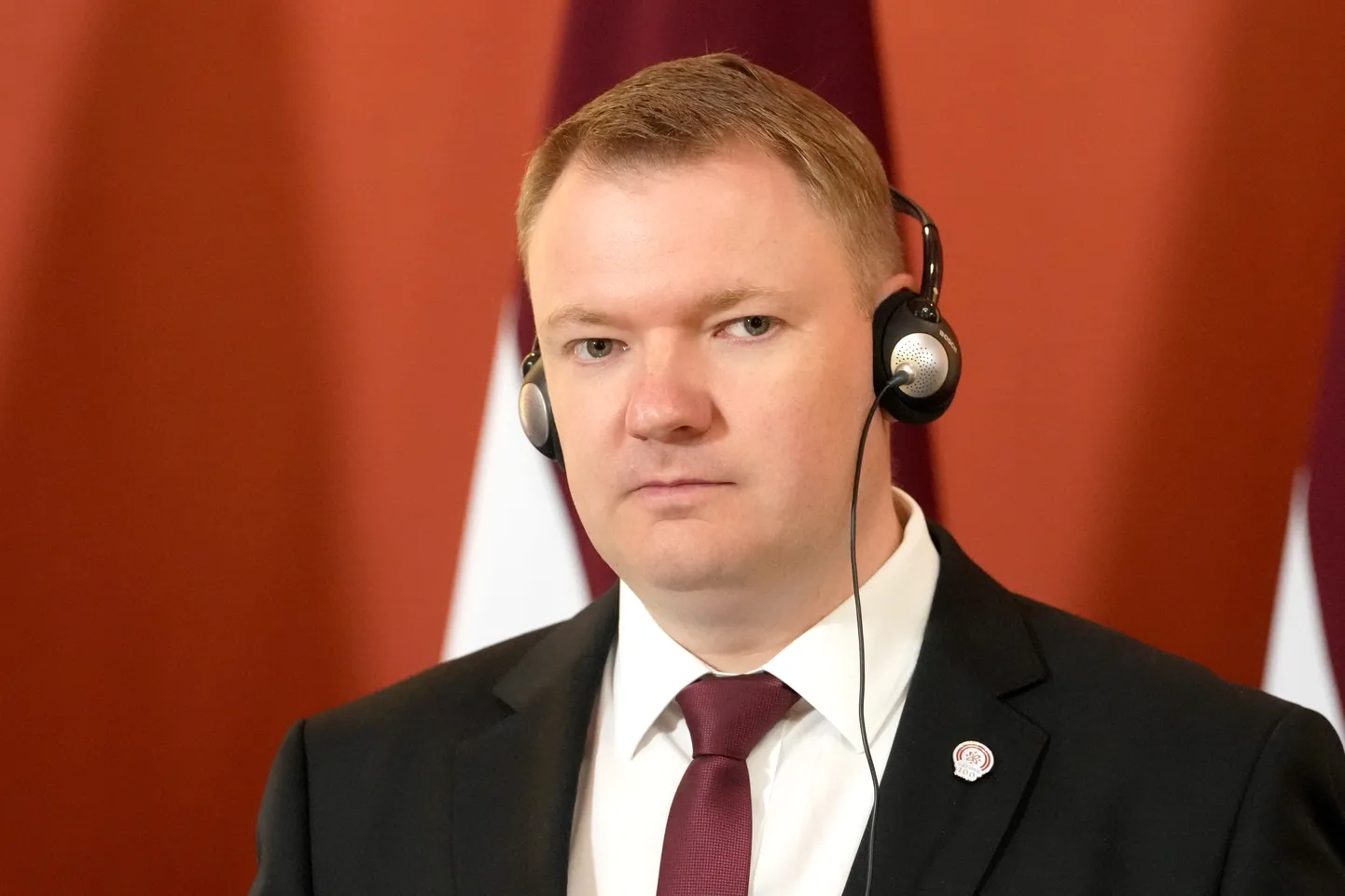 Saeimas priekšsēdētājs Edvards Smiltēns