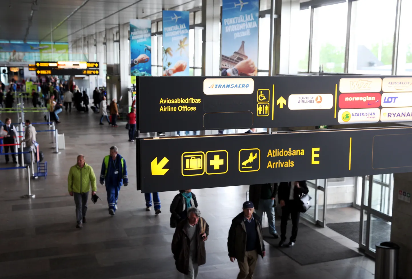 Терминал аэропорта "Рига".