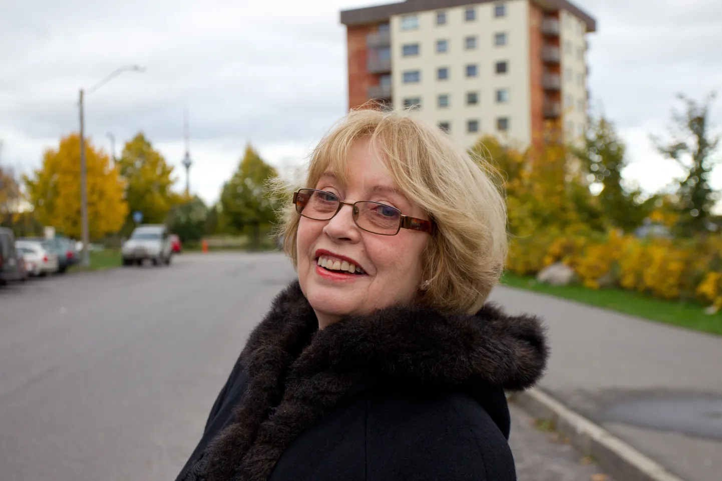 TLMPM03:  ENE JÄRVIS  :TALLINN, EESTI, 22OCT12.
Pildil on vabakutseline näitleja Ene Järvis. 
lt/Foto LIIS TREIMANN/POSTIMEES