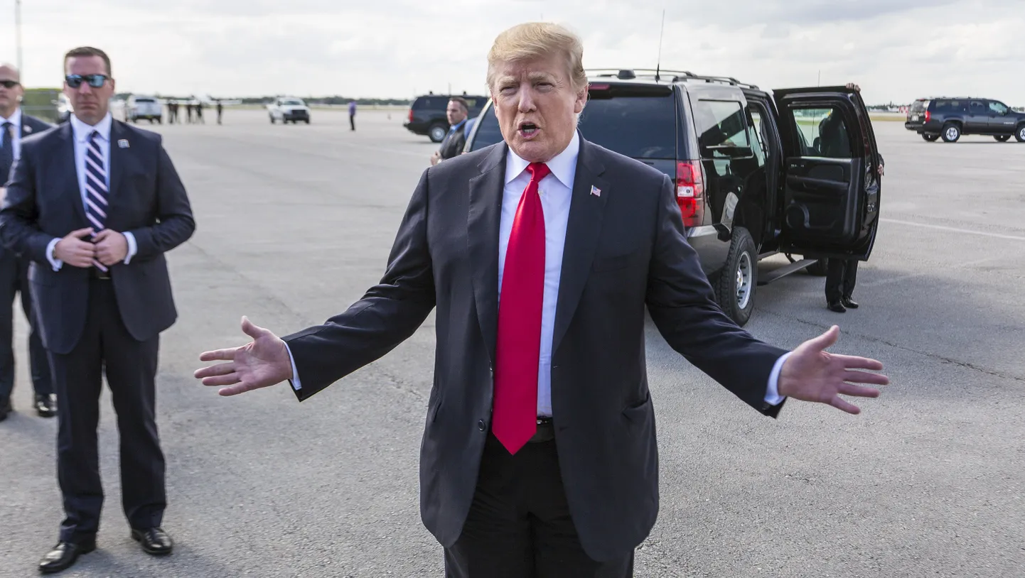 President Donald Trump ootab täna hokimehi Valgesse Majja, kuid mitmed ei tule.