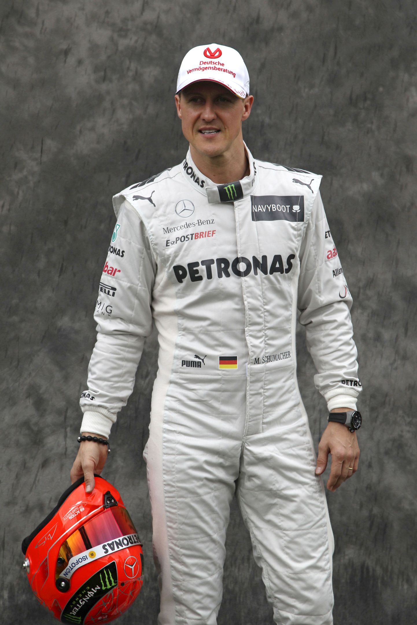 Mercedese piloot Michael Schumacher.