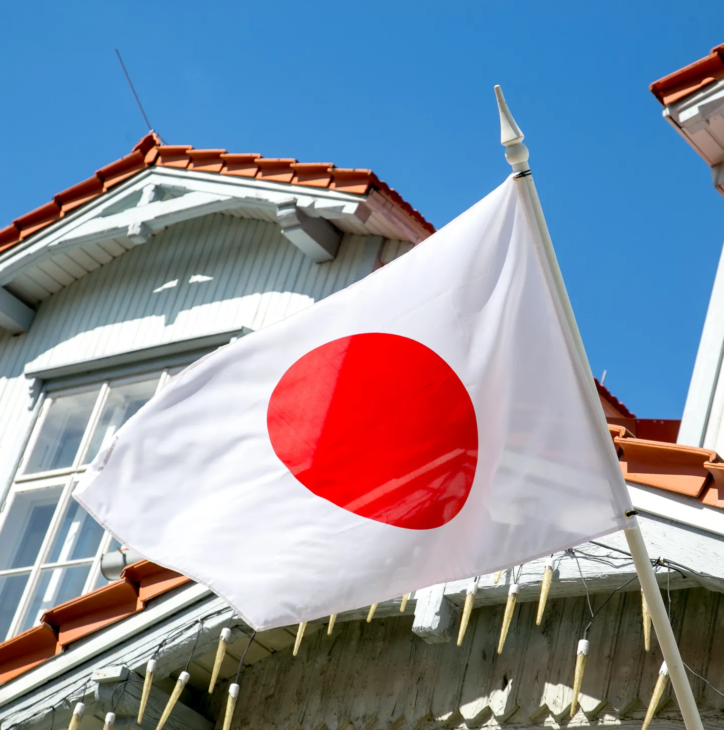 Jaapani lipp.