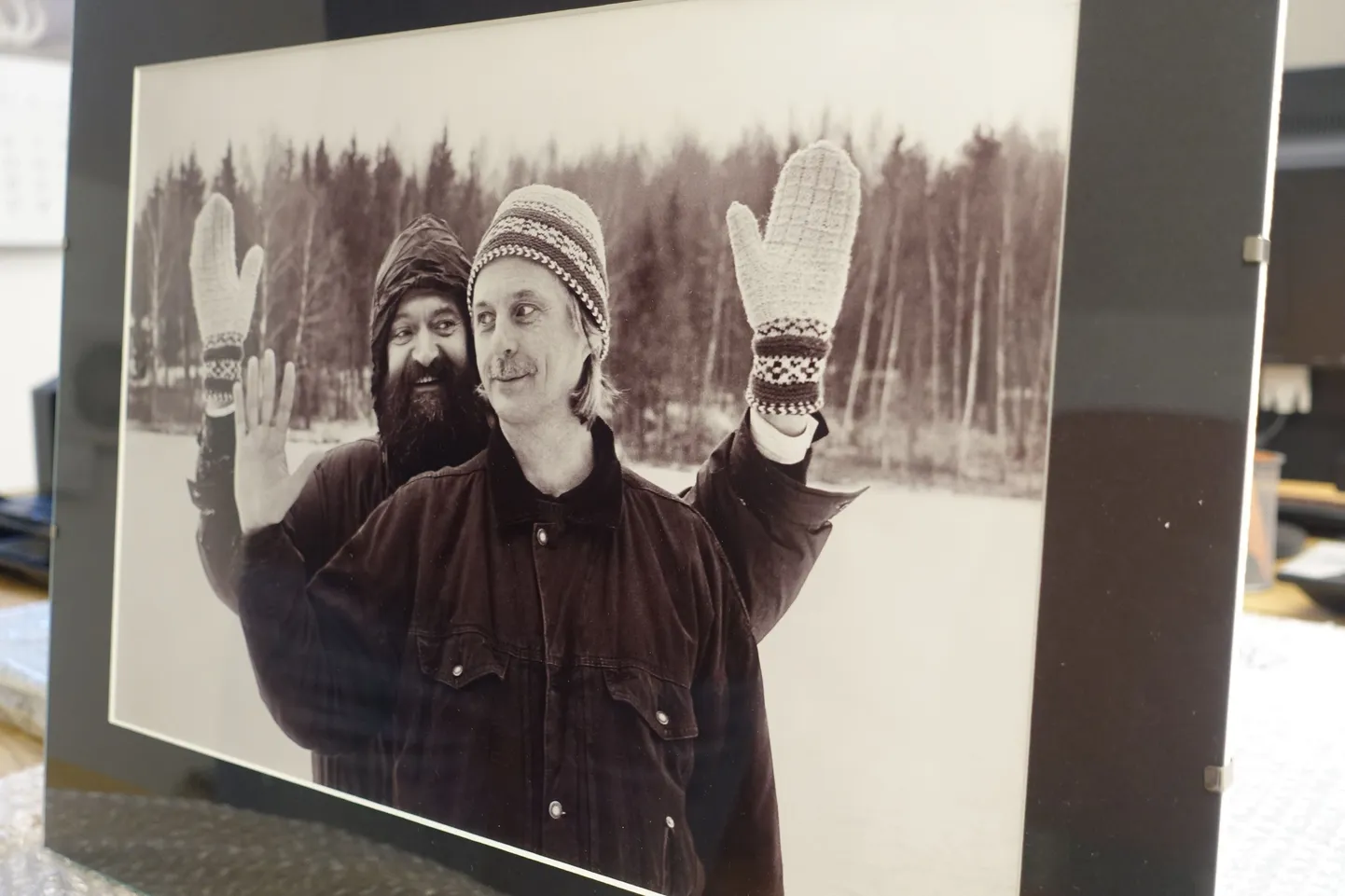 Foto Tõnu Tormise poolt Arvo Pärdi keskusele kingitud näituselt