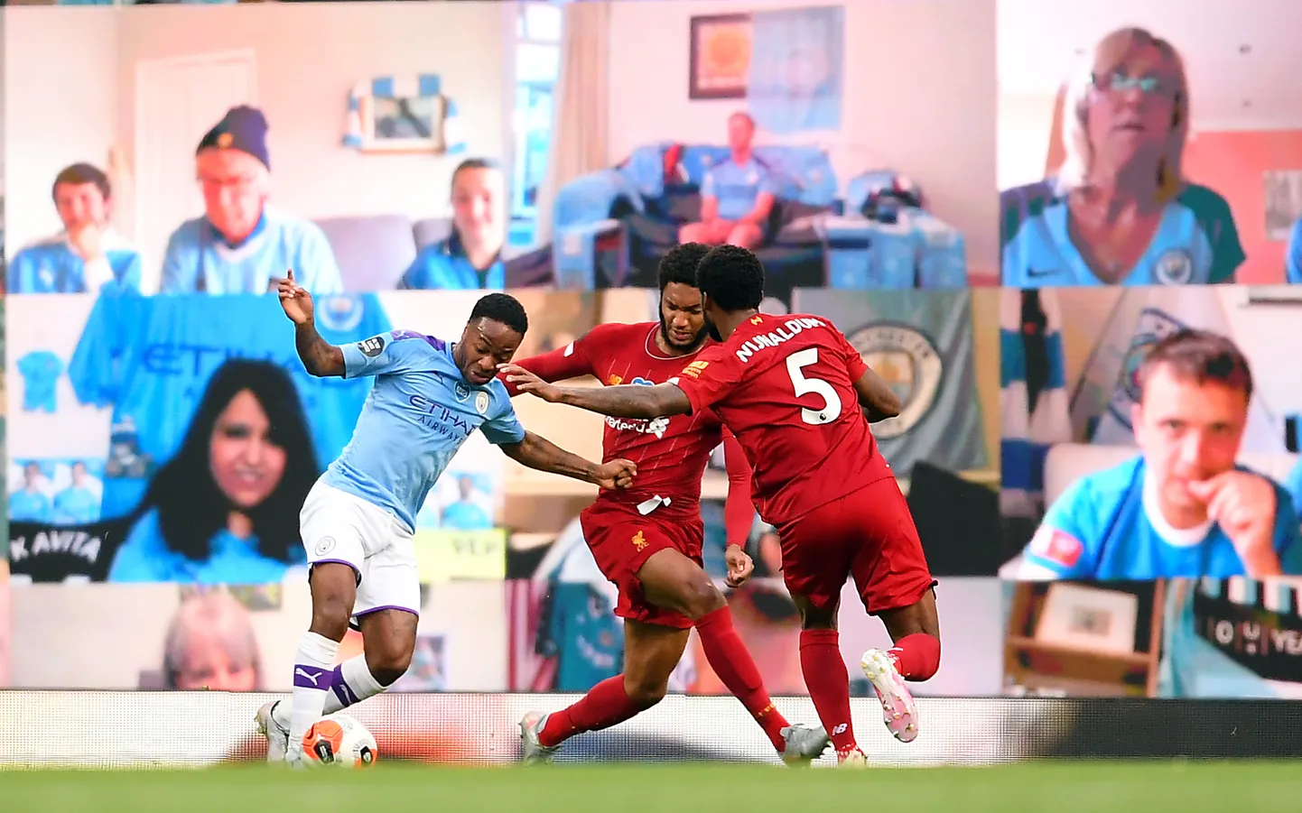 Raheem Sterling lõi vana koduklubi võrku ühe palli.