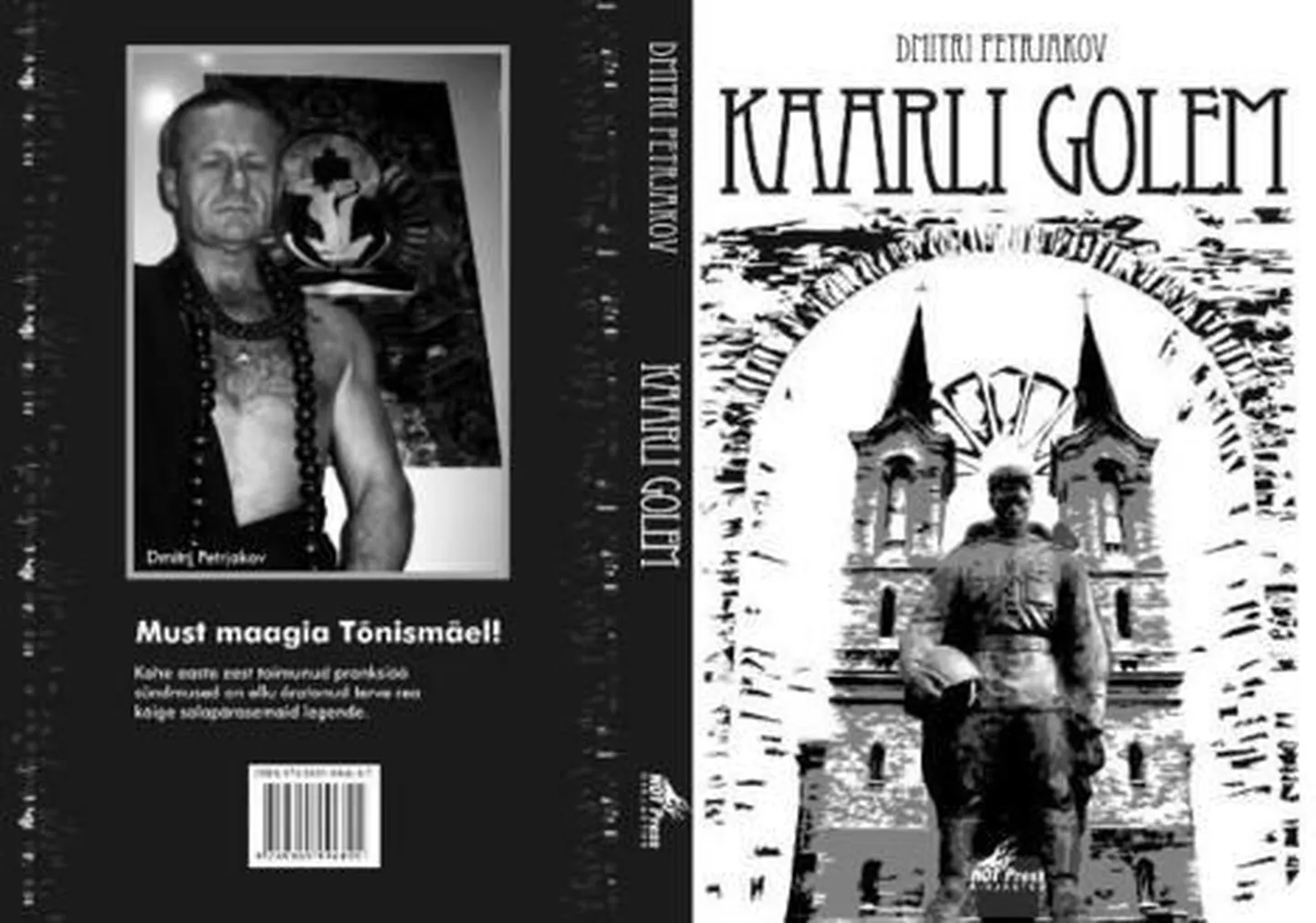 Raamatu «Kaarli golem» kaas.