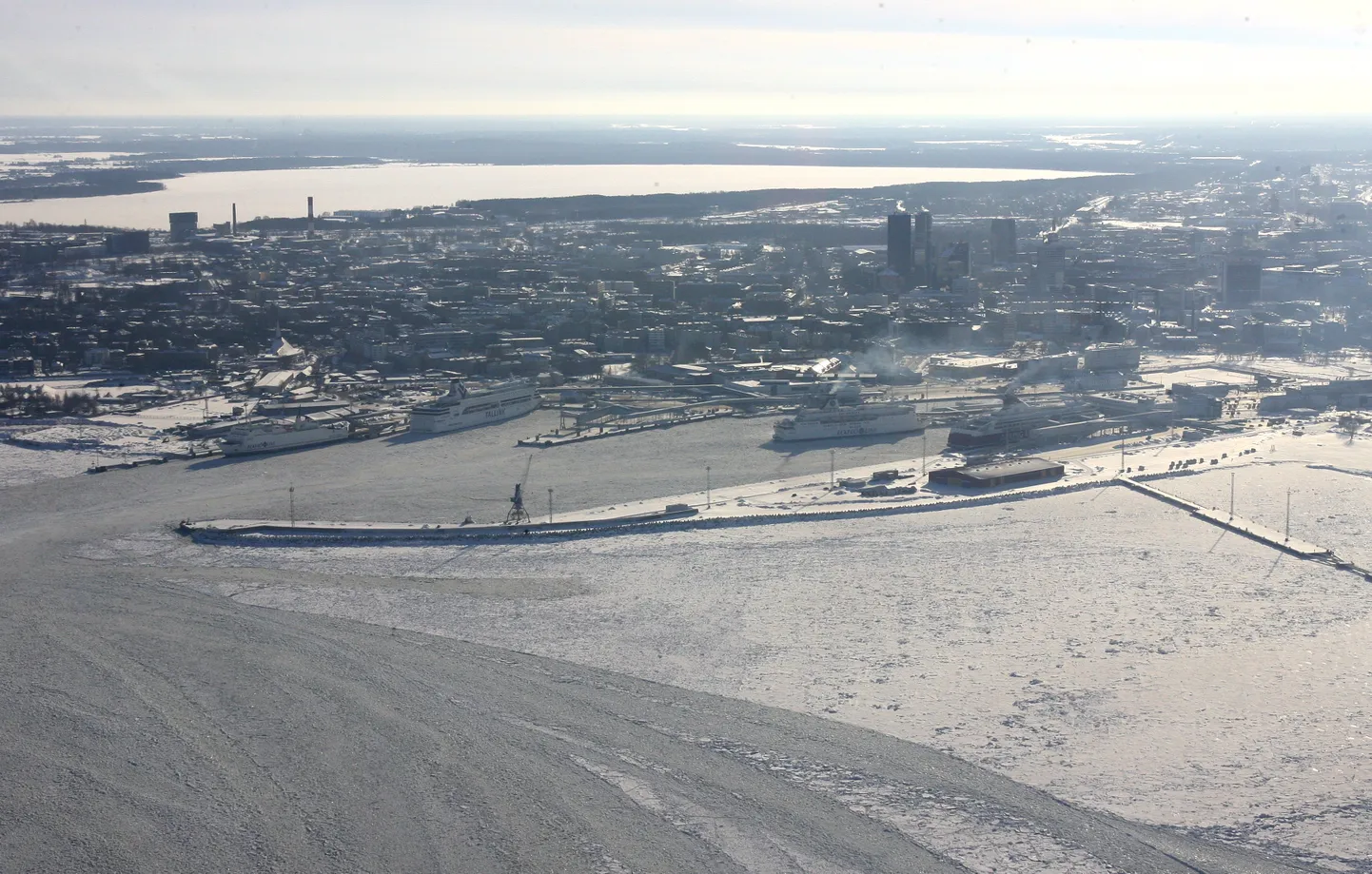 Jääolud Eesti rannikuäärsel merel.