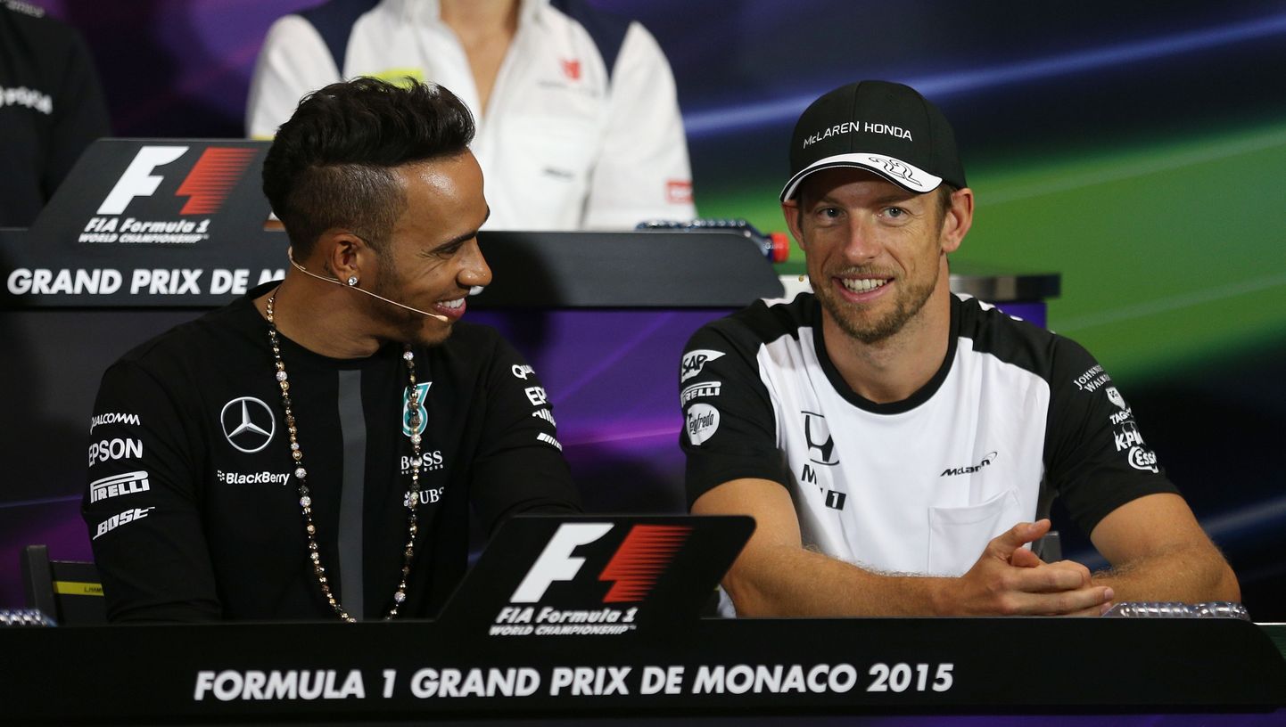 Lewis Hamilton ja Jenson Button.