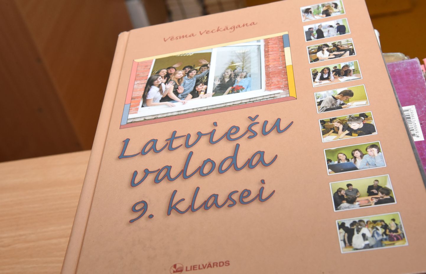 Учебник по латышскому языку. Иллюстративное фото