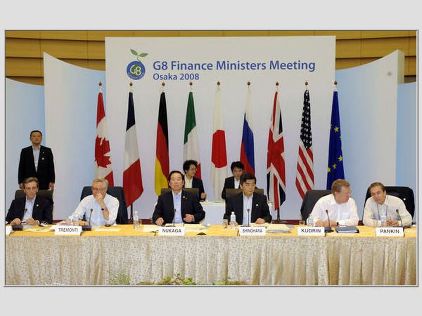 G8 finantsministrite kohtumine Osakas..