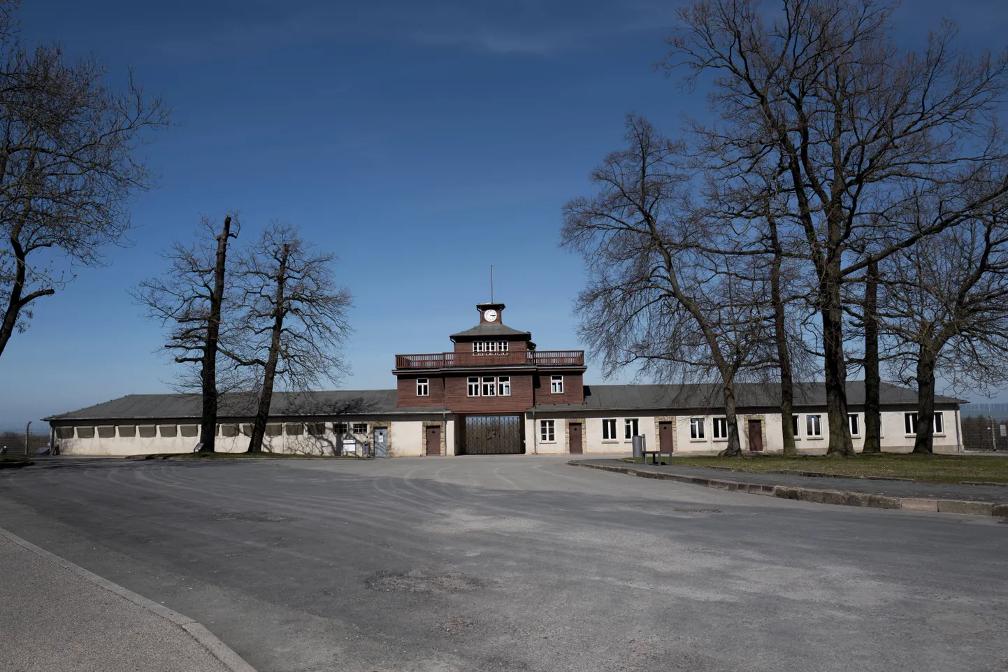 Buchenwaldi koonduslaagri hooned tänapäeval.