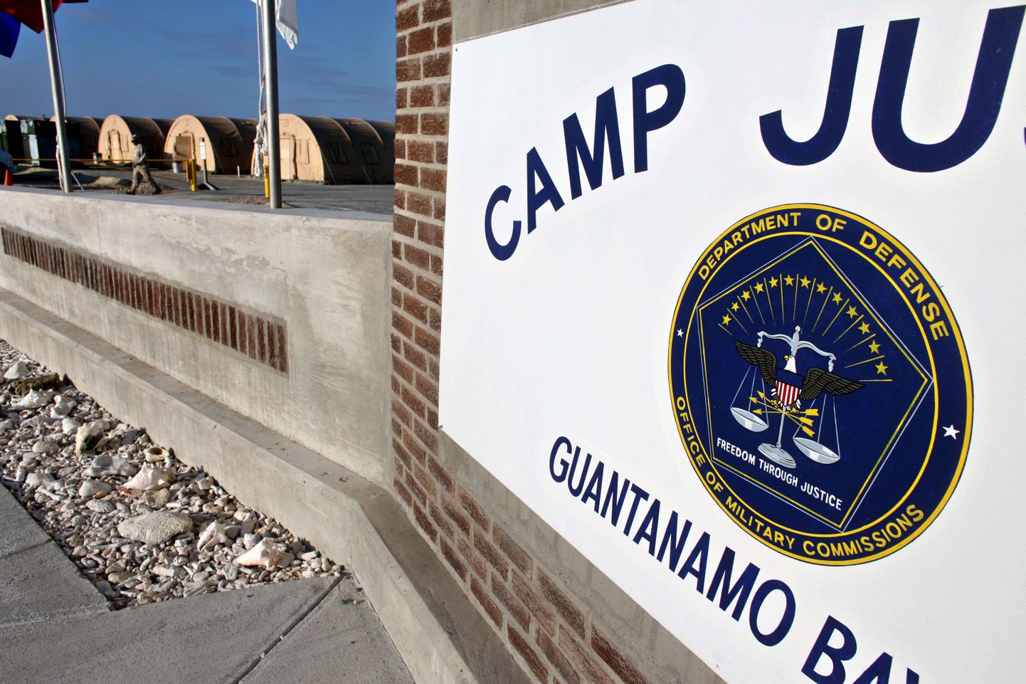 Guantanamo sõjaväebaasis asuv Camp Justice, kus toimuvad sõjatribunalid terrorikahtlusaluste üle.