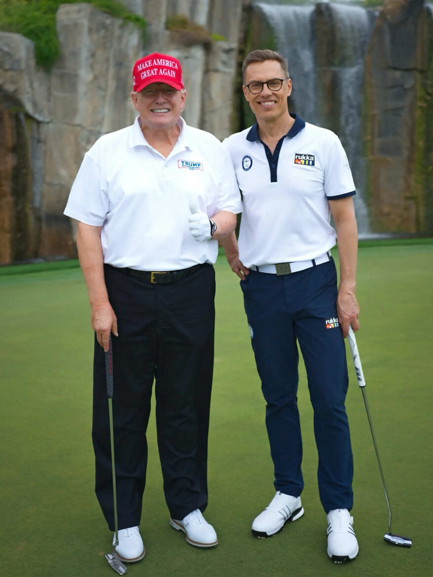 Ameerika Ühendriikide president Donald Trump ja Soome president Alexander Stubb.