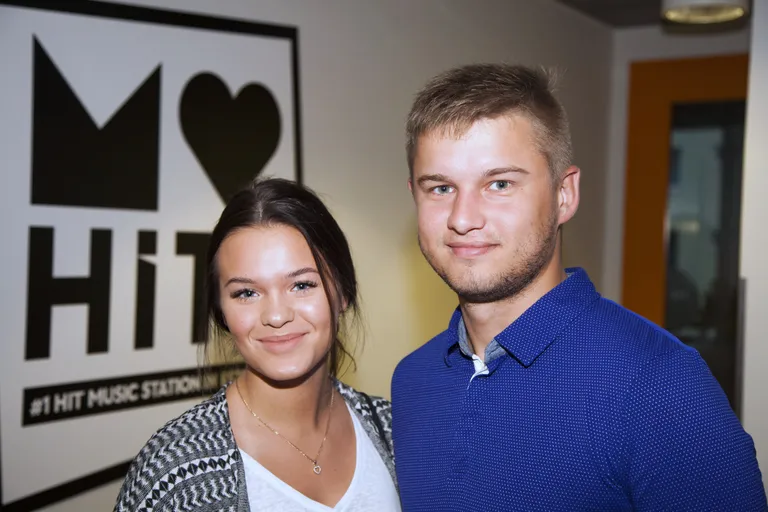 Raadio MyHits Hommik ja esimene eetripäev. Getter Jaani ja Ott-Sander Palm
