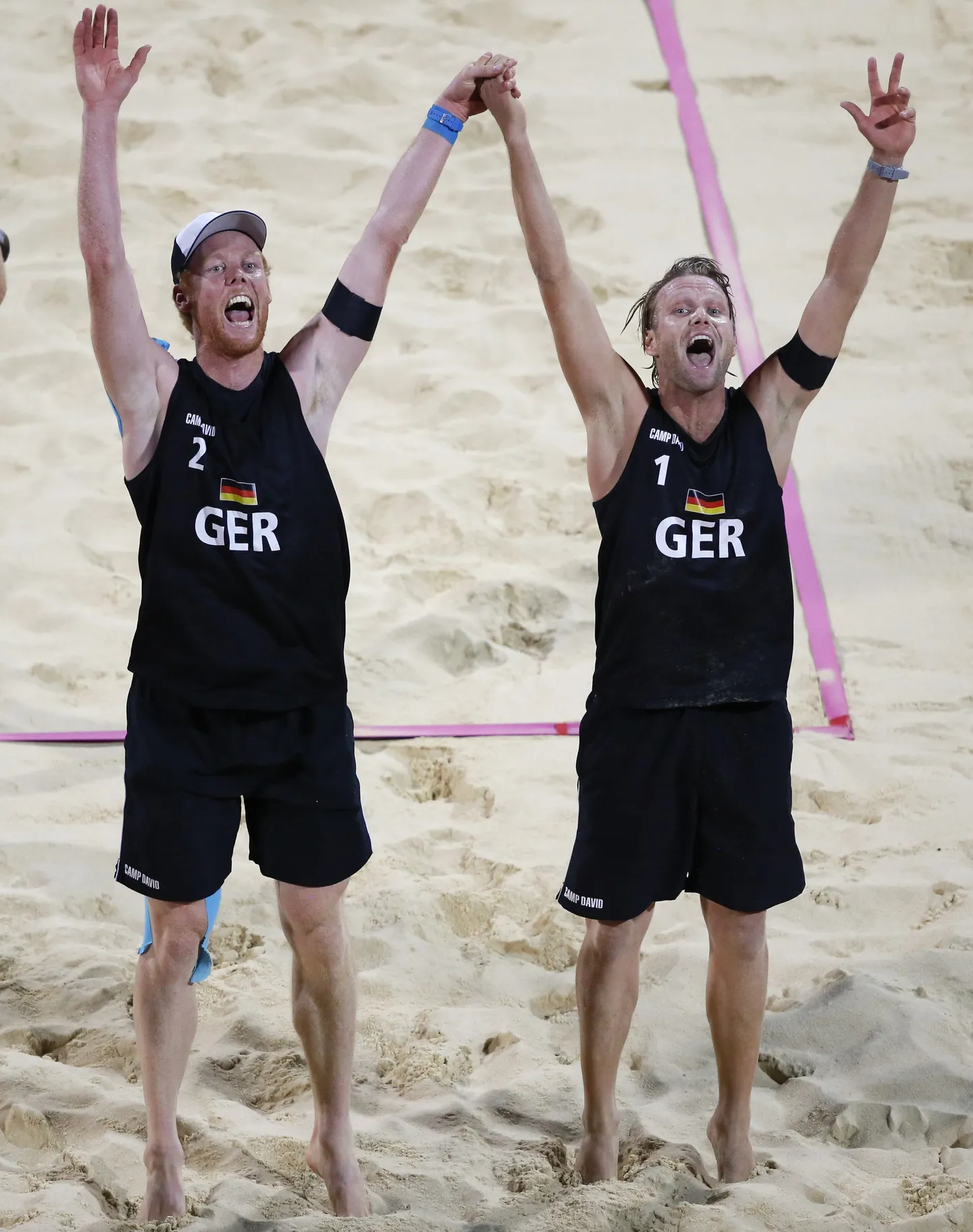 Julius Brink ja Jonas Reckermann tõid Saksamaale olümpiakulla.
