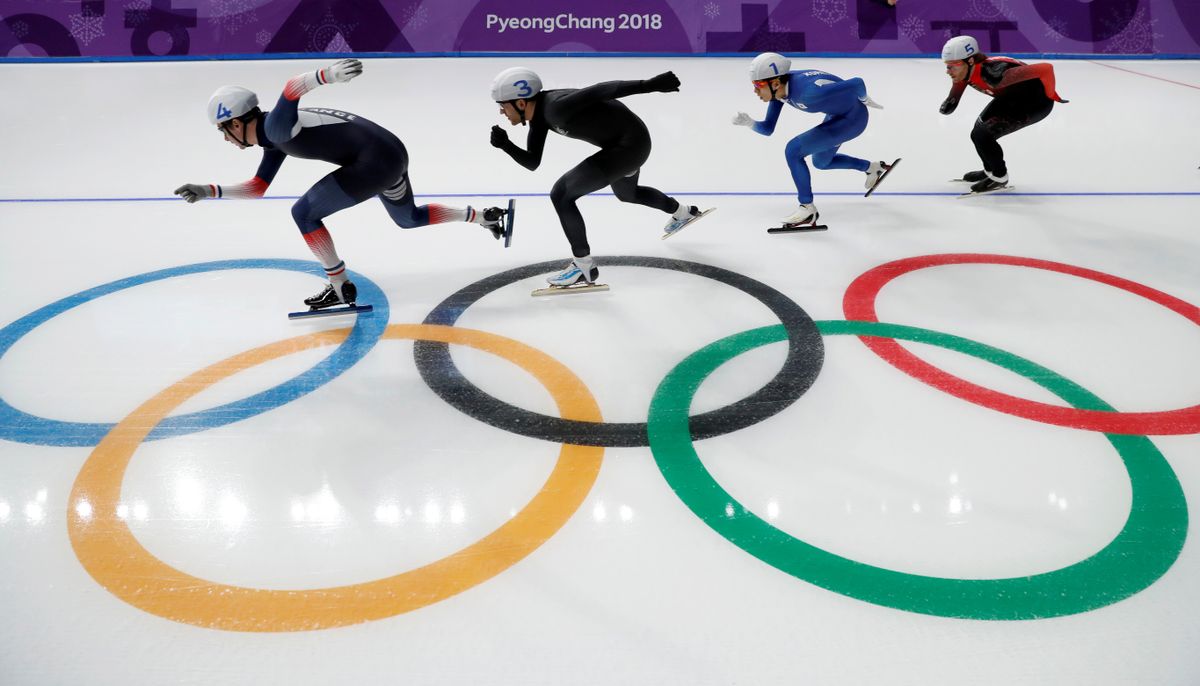 Meeste kiiruisutamine Pyeongchangi taliolümpial.