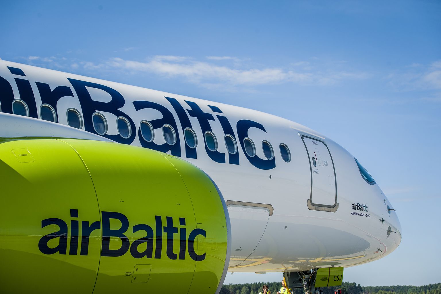 Air Balticu lennuk.
