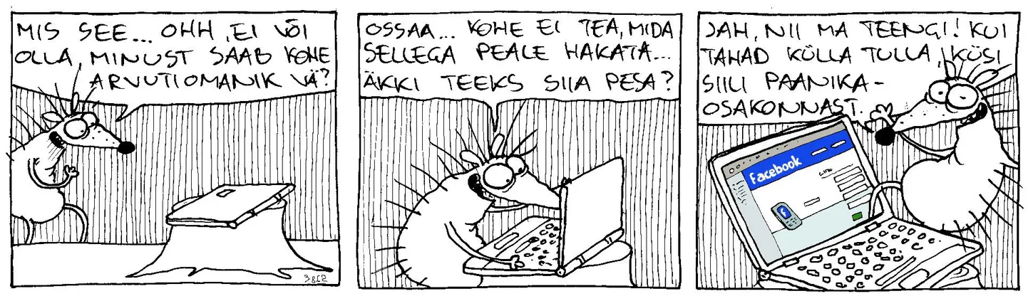 Siil Paanikaosakonnast kolis Facebooki