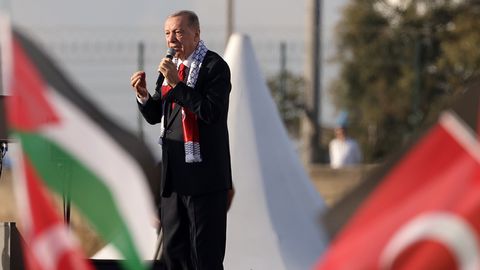 Эрдоган: Турция твердо поддерживает лидеров ХАМАС