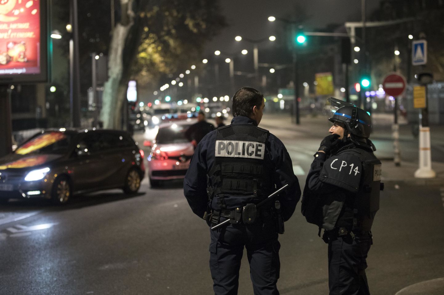Prantsuse politsei Pariisis.