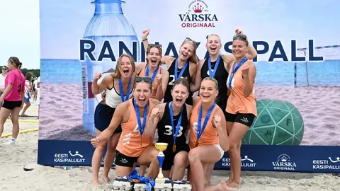 Põlva Serviti ja HC Tabasalu krooniti rannakäsipalli Eesti meistriteks