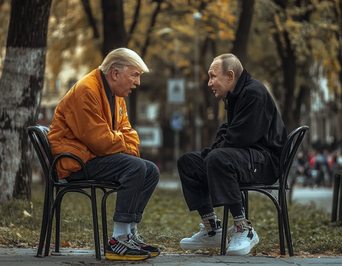 Donalds Tramps un Putins, saruna