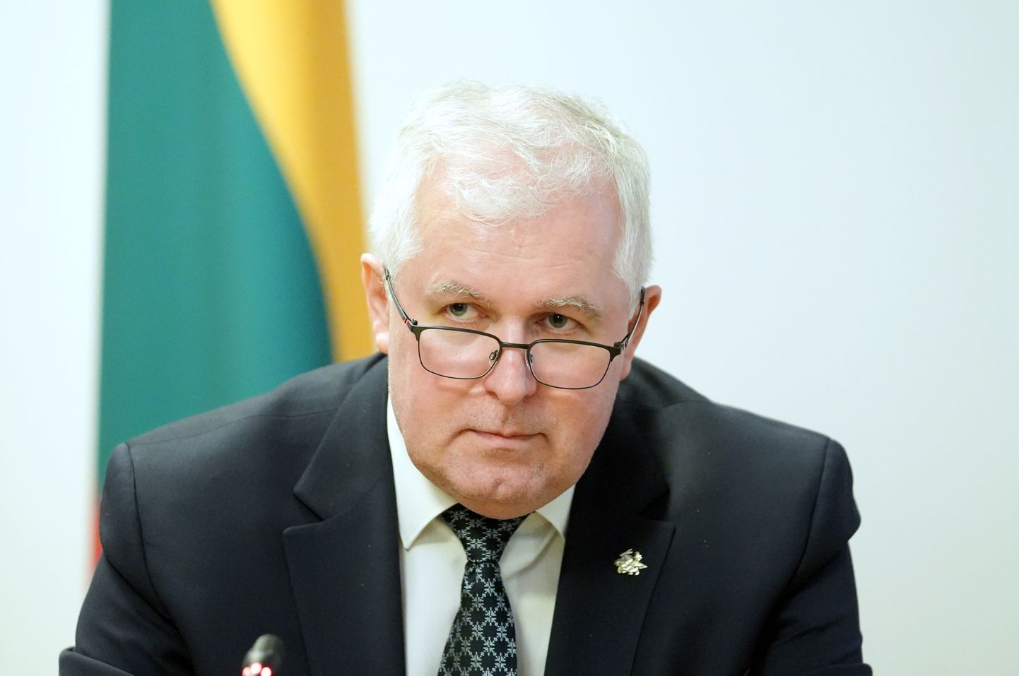 Lietuvas aizsardzības ministrs Arvīds Anušausks.