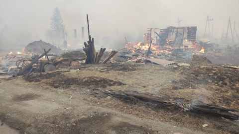 Krasnojarski krais sai tulekahjudes kannatada üle 500 elumaja