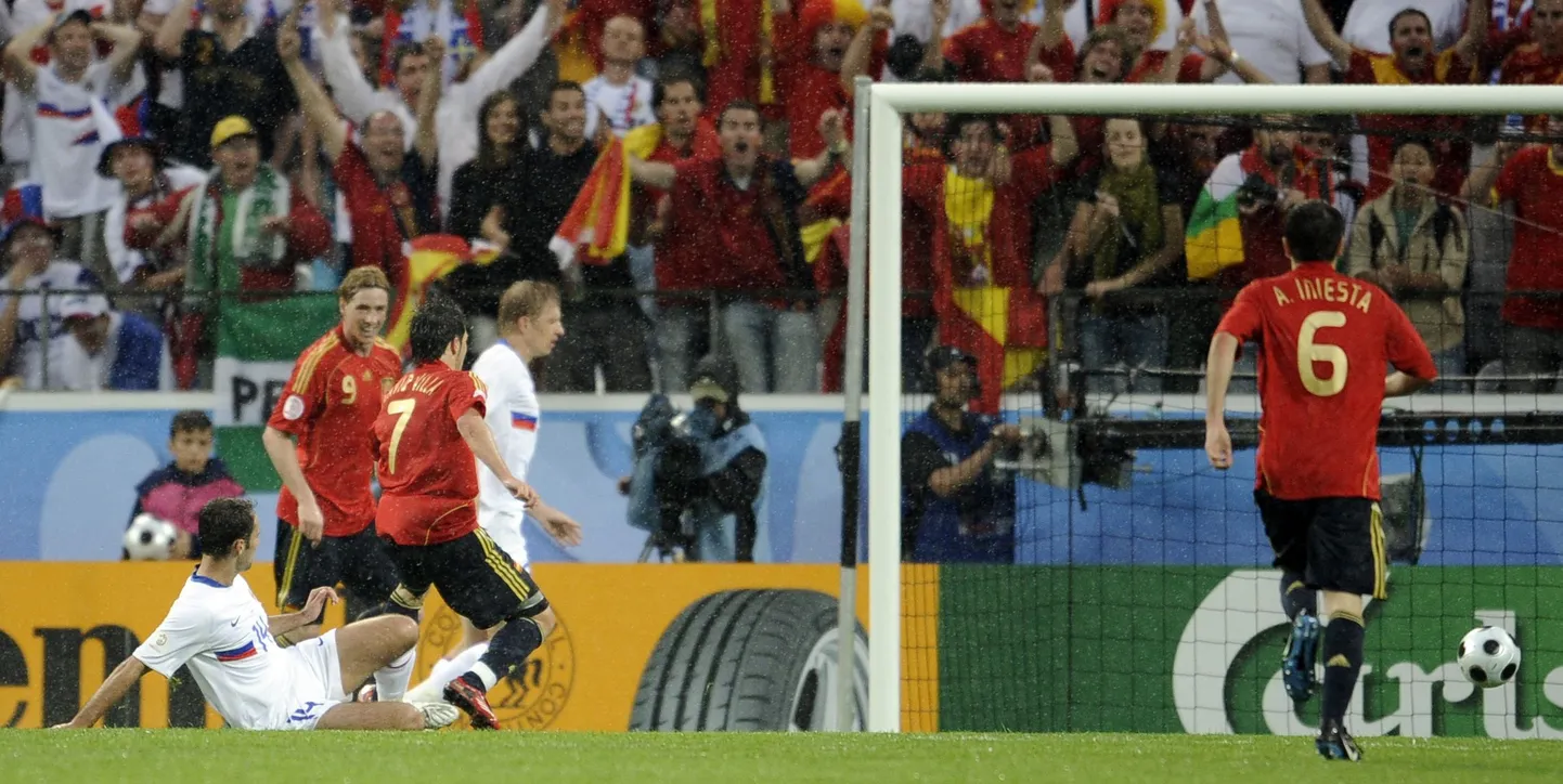 Villa viib Hispaania juhtima 1-0