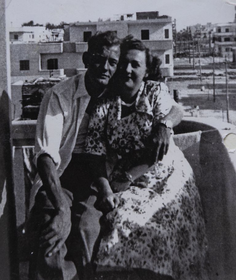 Margaret Ford ja abikaasa Jim Indias 1947. aastal. 