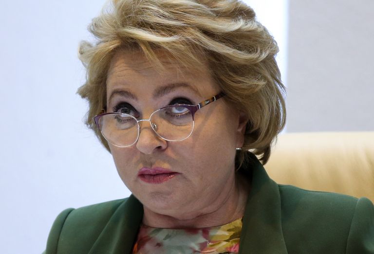 Спикер Совета Федерации с 2011 года, губернатор Санкт-Петербурга в 2003-2011 годах Валентина Матвиенко.