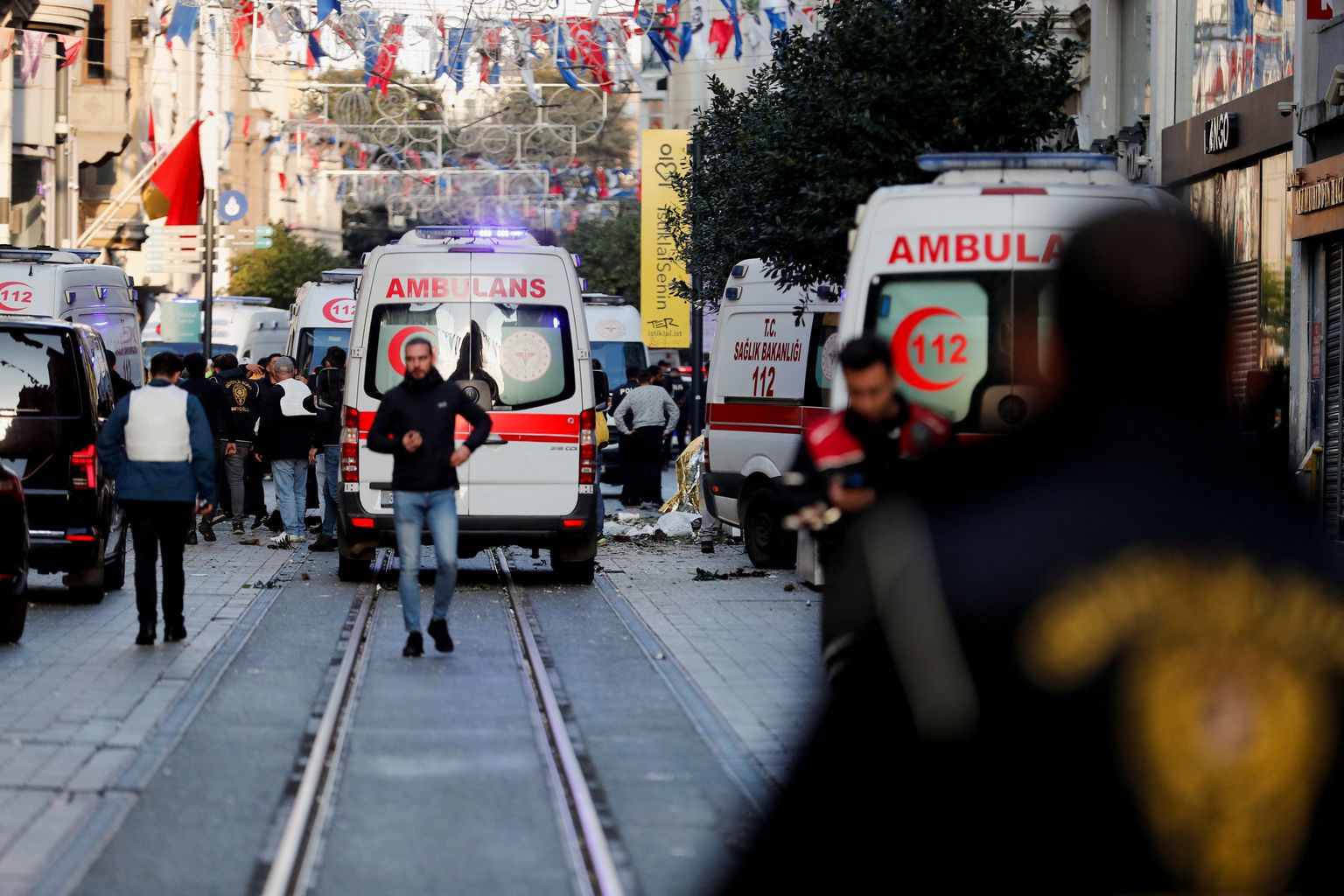 Взрыв в центре Стамбула