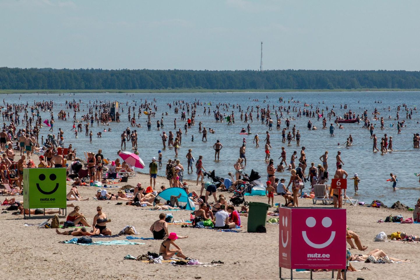 Mullu 7. augustil oli Pärnus sooja 33,1 kraadi.